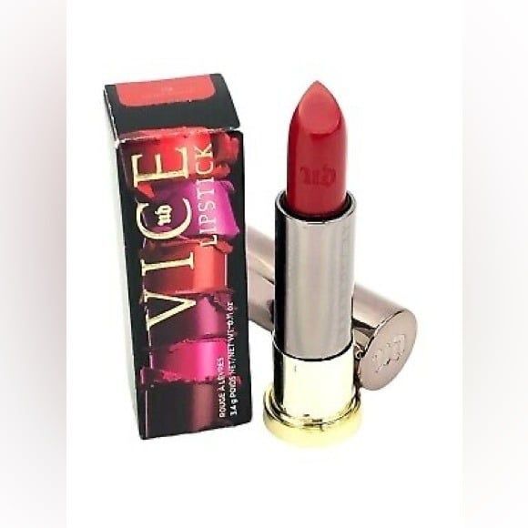 Urban Decay Mega Matte Vice Lipstick 714 Red NIB original formula - Picture 7 of 7